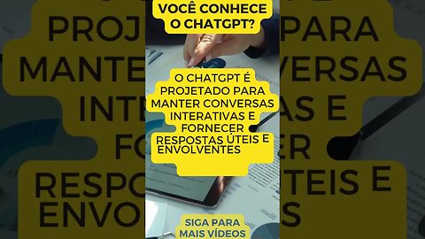 DICAS - INTELIGÊNCIA ARTIFICIAL #dicas #chatgpt #youtubeshorts #investing #dinheiro #openai #ideas