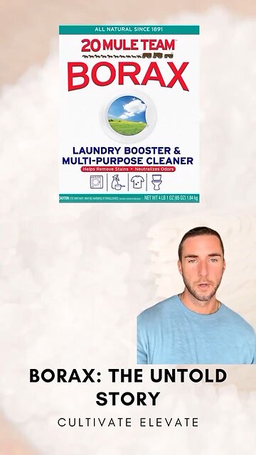 The Untold Story Of BORAX? Its’ Benefits Are Life Changing!