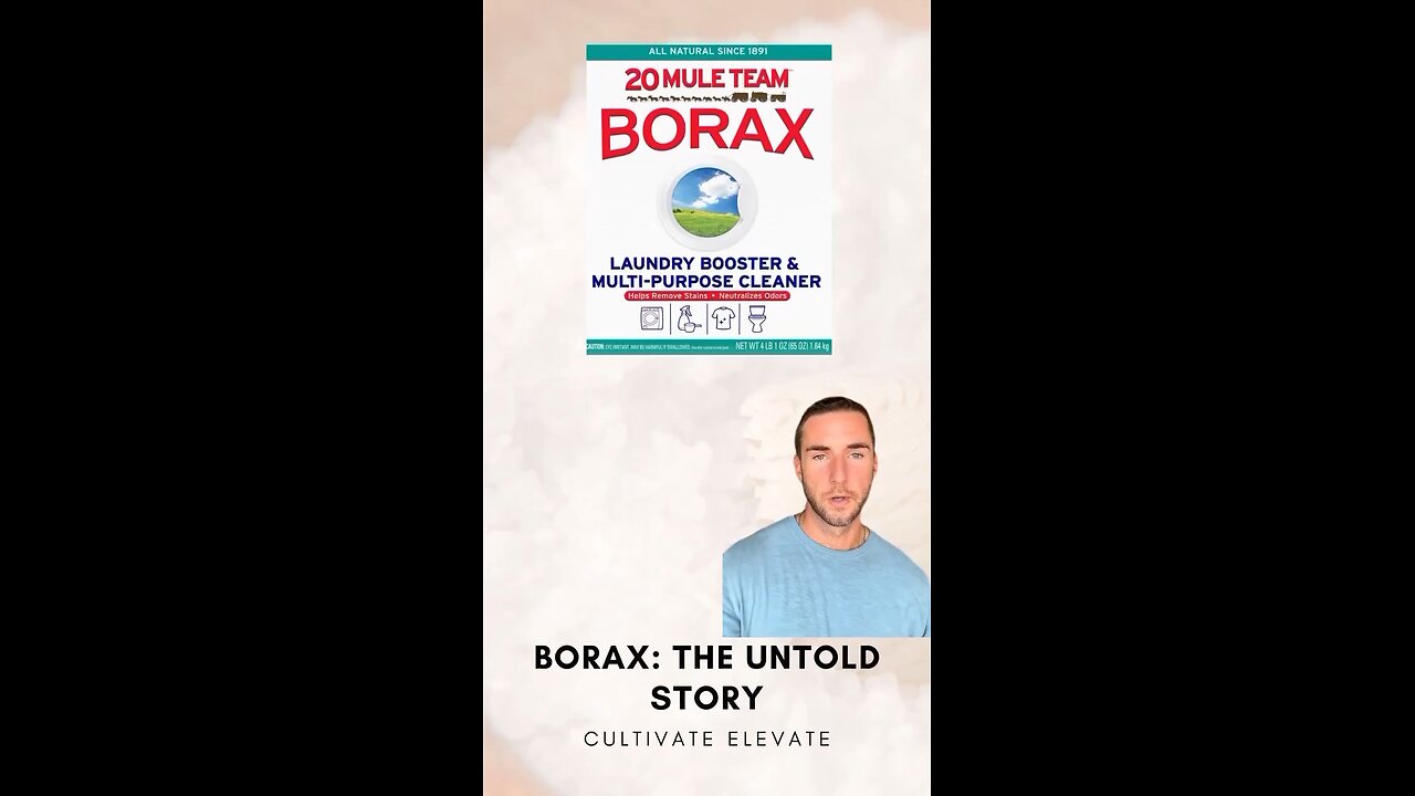 The Untold Story Of BORAX? Its’ Benefits Are Life Changing!