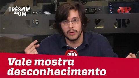 #JoelPinheiro: Além de negligência, Vale mostra desconhecimento