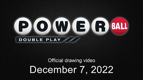 Powerball Double Play drawing for December 7, 2022
