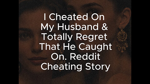 I Cheated On My Husband w His Friend & Totally Regret That He Caught Us. #redditcheatingstory