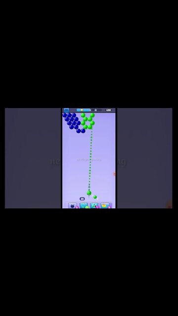 Bubble shooter gameplay status #shorts