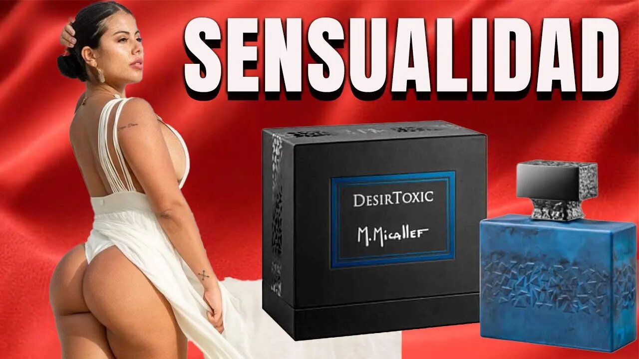Perfume irresistible para hombre - DesirToxic M. Micallef