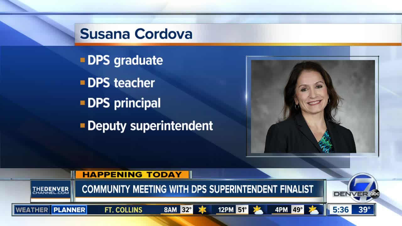 Community meeting to meet DPS superintendent candidate