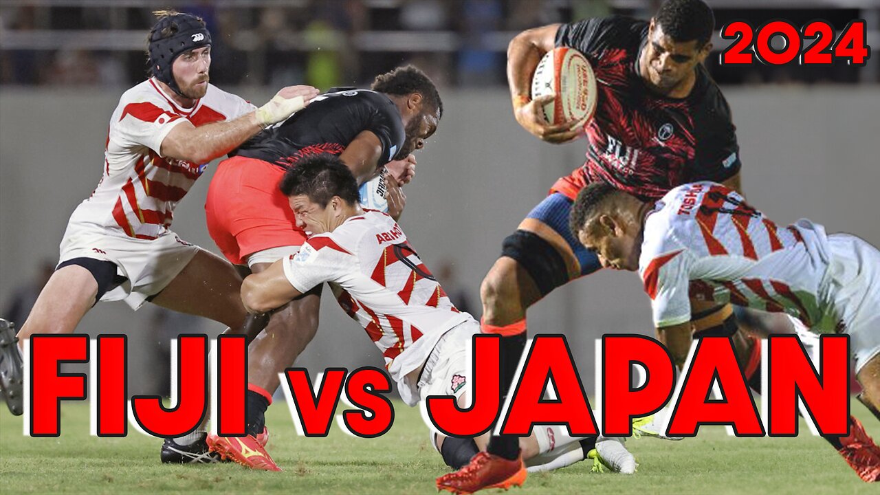 Fiji vs Japan | 2024 | Pacific Nations Cup