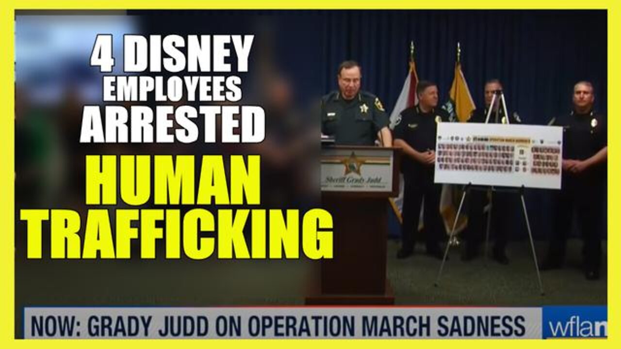 SHOCKING NEWS UPDATE 3/27/22 - 4 DISNEY EMPLOYEES ARRESTED