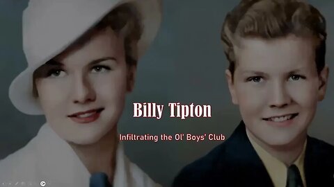 Billy Tipton: Infiltrating the Ol' Boys Club