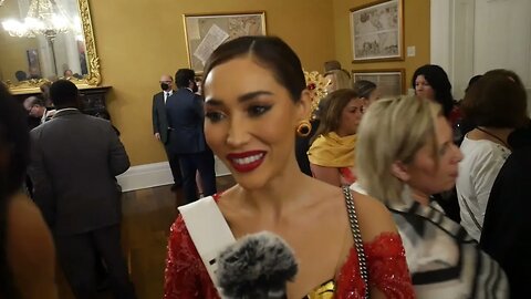 Interview with Miss Universe Indonesia Laksmi Suardana at Gallier Hall Jan 9,2023