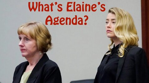 What's Elaine's Agenda?