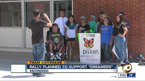 Escondido rally planned to support "DREAMers"