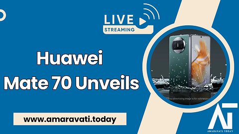 Huawei Unveils Mate 70: Next-Gen Tech in China | Amaravati Today LIVE