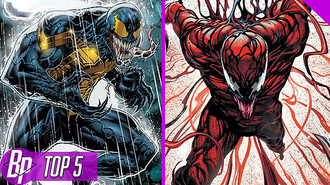 Top 5 Marvel Symbiotes | Lucky's Top Picks