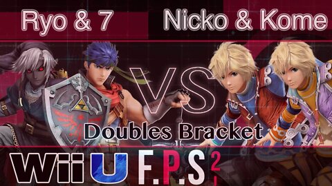 Noble|Ryo & 7 vs. Nicko & Kome - Wii U Doubles - FPS2