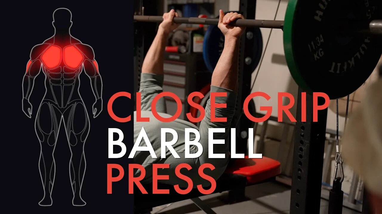 Close Grip Barbell Press