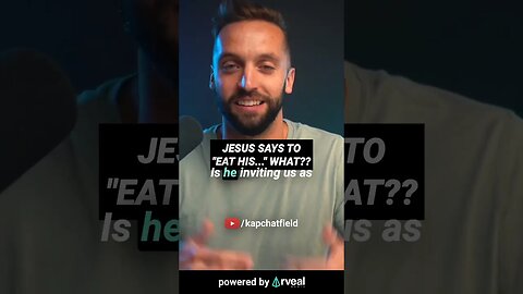 Jesus said to eat his WHAT? 🤯🥩 #jesus #bible #christianity #god #spirituality