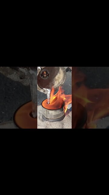 😱 WOW Molten Metal 🔥 #amazing #shorts #metalcasting #cool