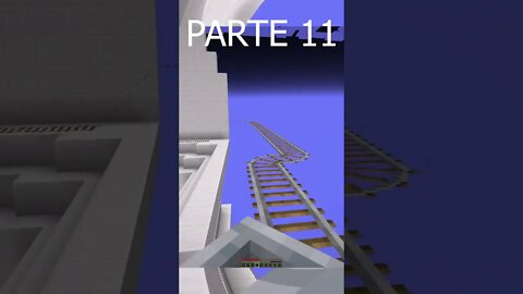 Super Roller Coaster (montanha russa) minecraft parte 11 #funny #funnyvideo #minecraft