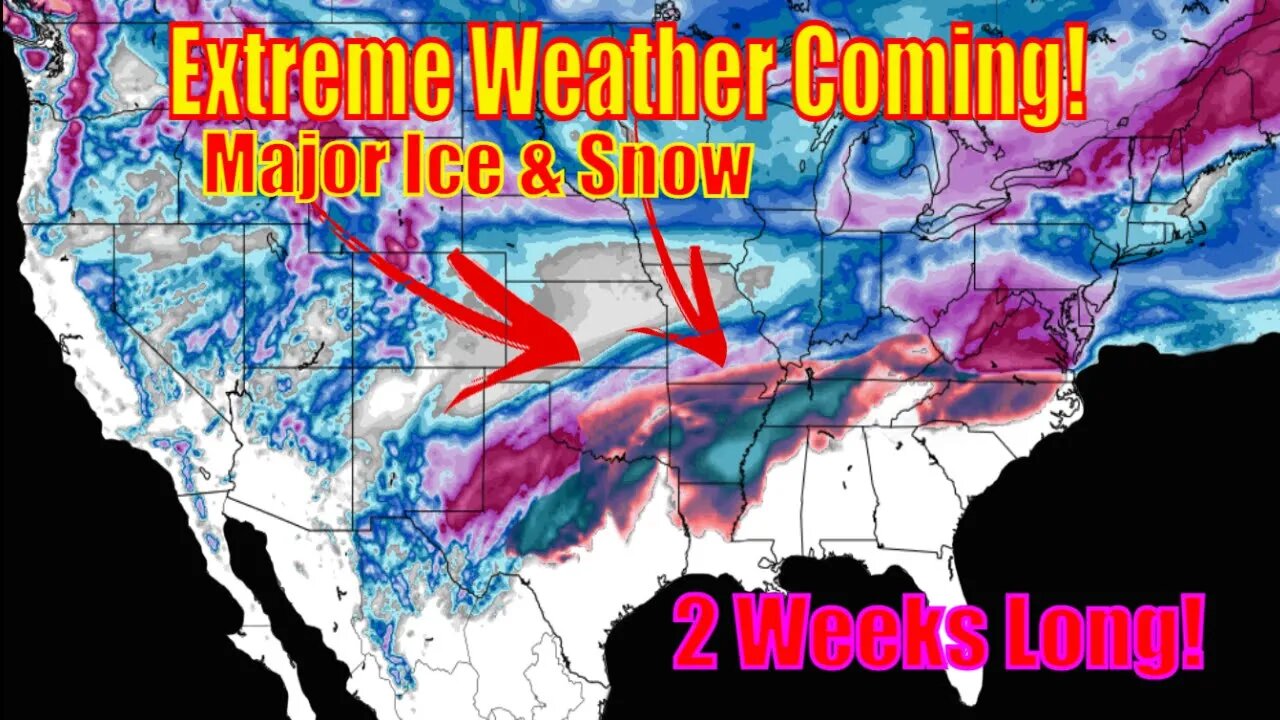 Extreme Weather Coming, Potentially 2 Weeks Long!! - Weatherman Plus Update