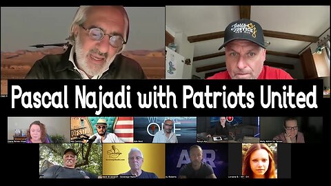 Pascal Najadi with Patriots United 8/27/2024