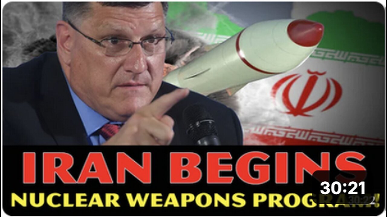 Scott Ritter_ Netanyahu's All Hopes Are DASHED As Iran Begins Nuclear Weapons Program!