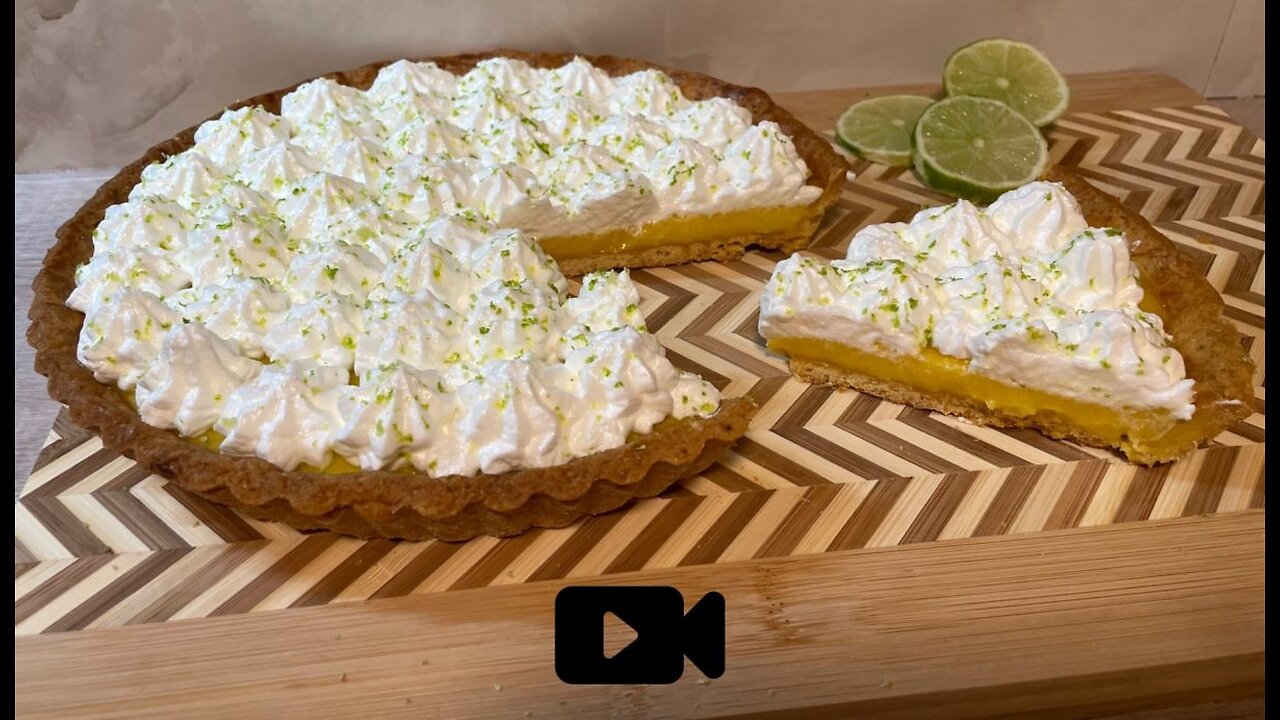 Lemon Meringue Pie Recipe / Τάρτα Λεμόνι Με Μαρέγκα