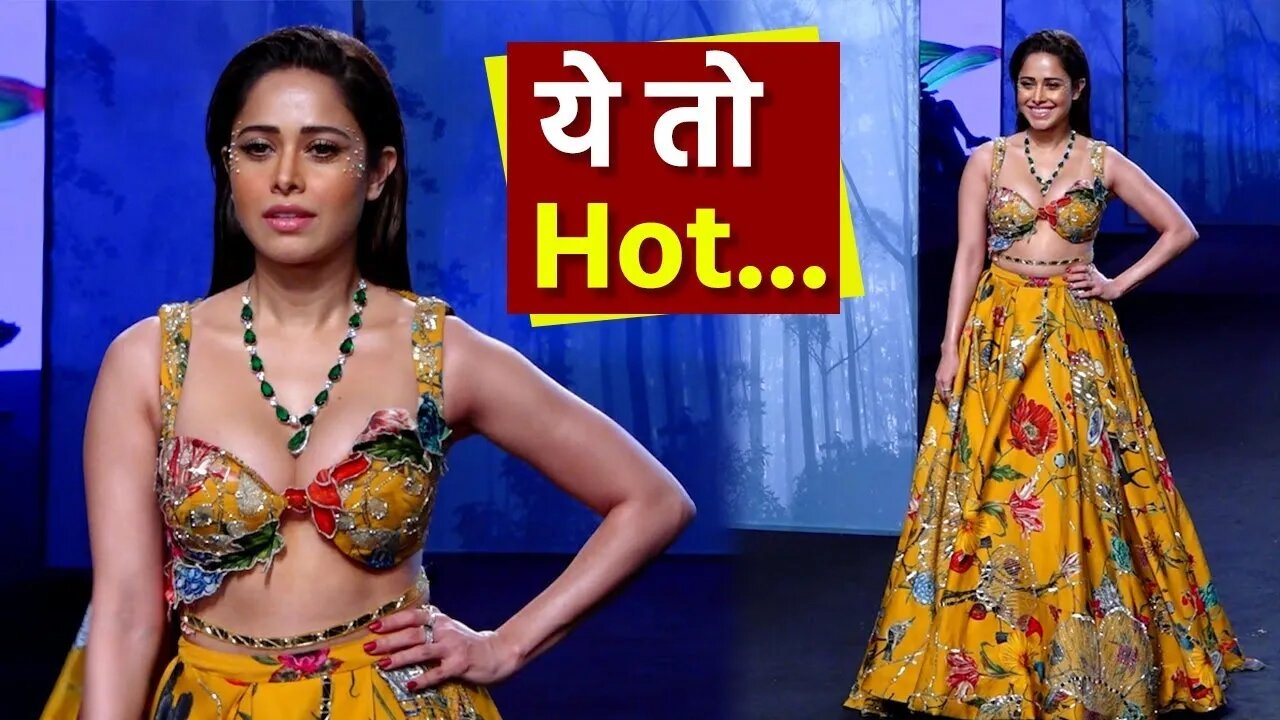 Nushrratt Bharuccha Shines in Mahima Mahajan’s Designs at Lakme Fashion Week 2023 🤩