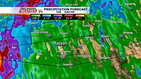 Rosa to bring rain to Arizona this work week