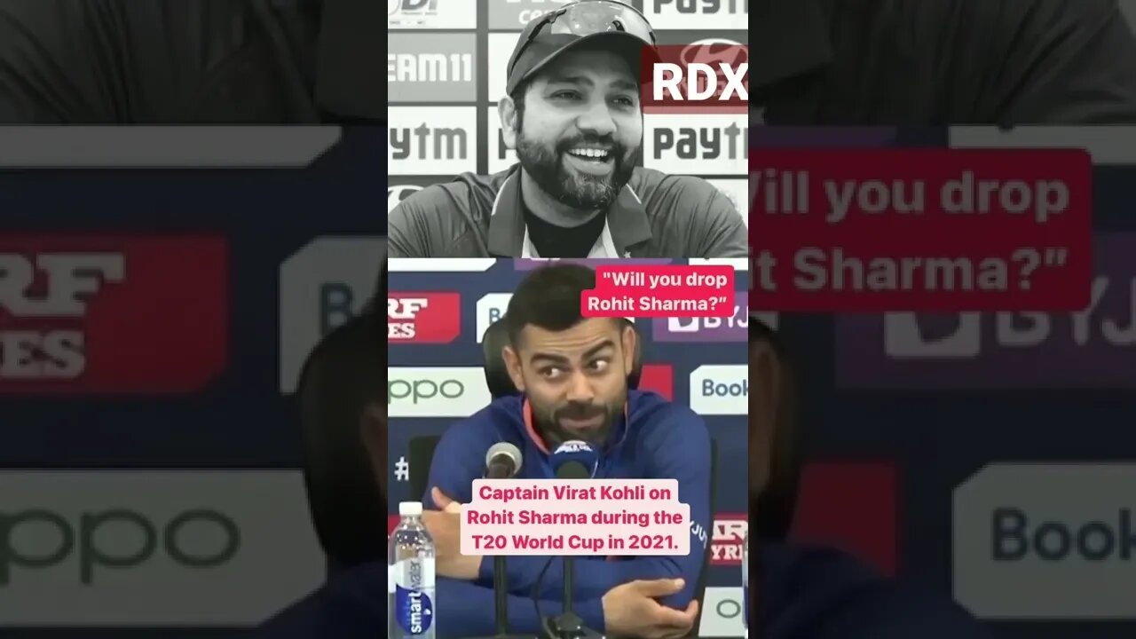 Rohit Sharma and Virat Kohli