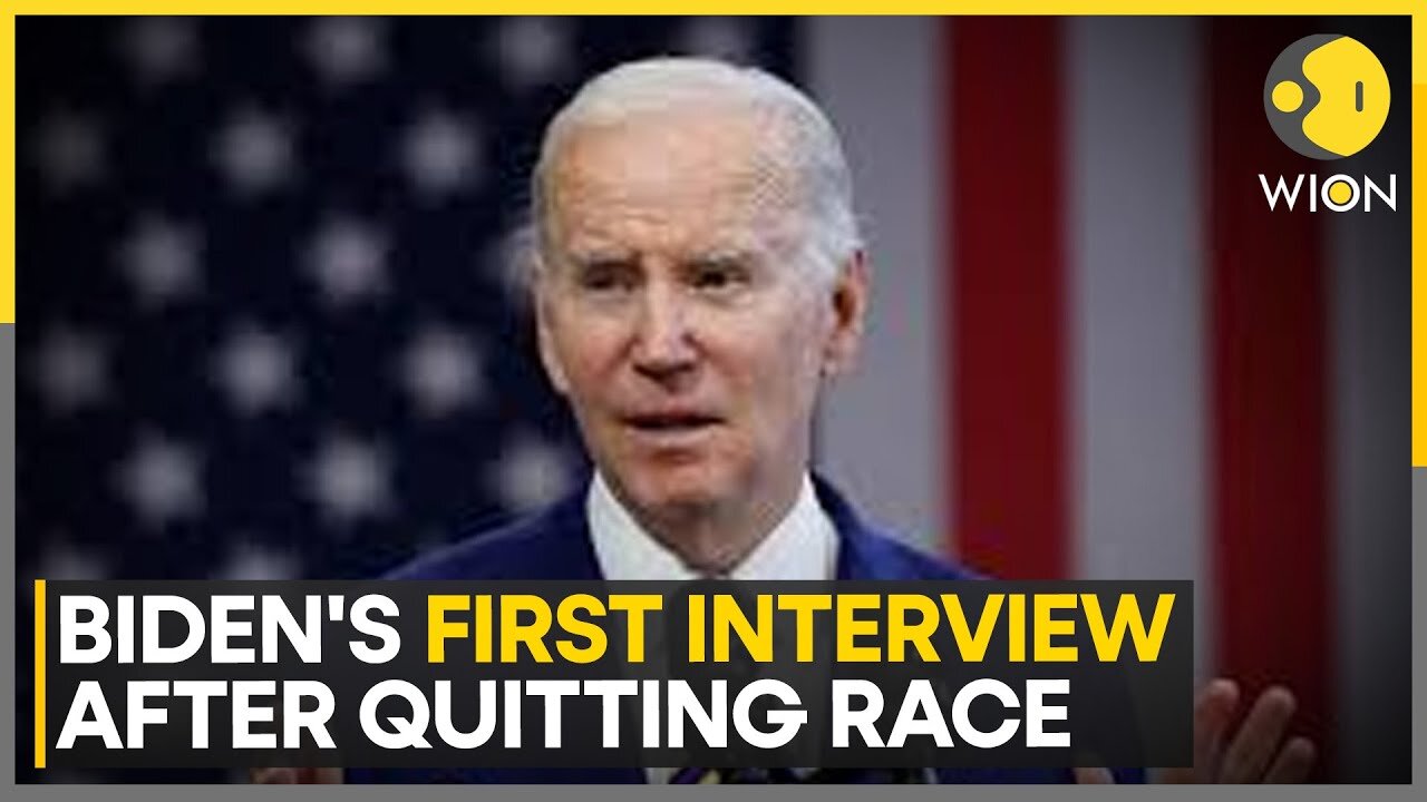 US elections 2024: Joe Biden on quitting the White House Race | Latest News | WION