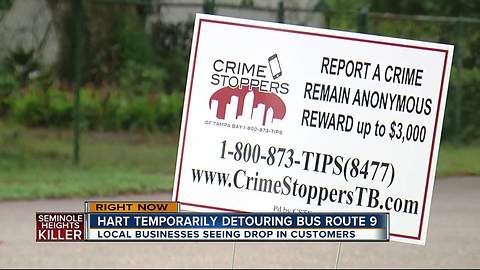 Local businesses seeing drop in customers thanks to Seminole Heights murders