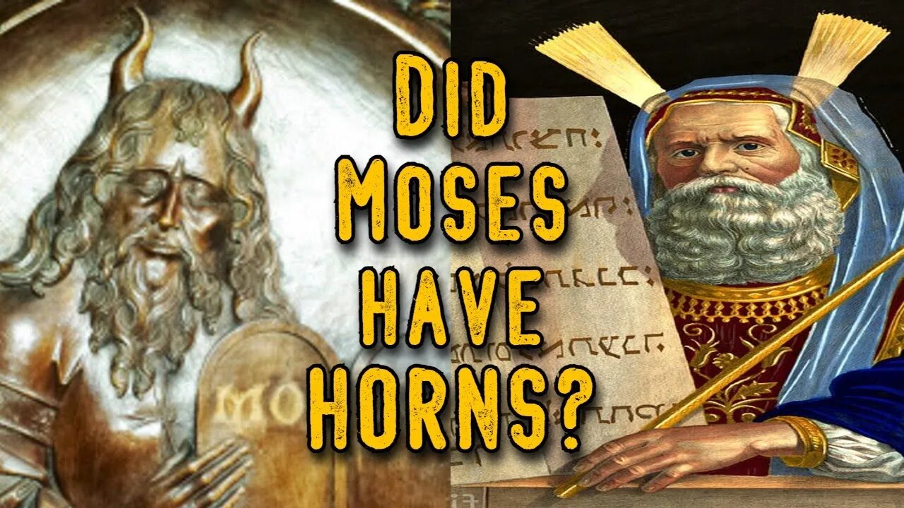 Did Moses have HORNS??