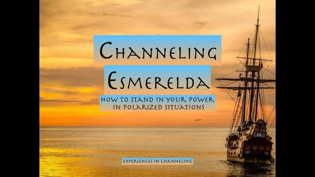 Channeling Esmerelda on How to Stay in Your Power in Polarizing Situations (149)