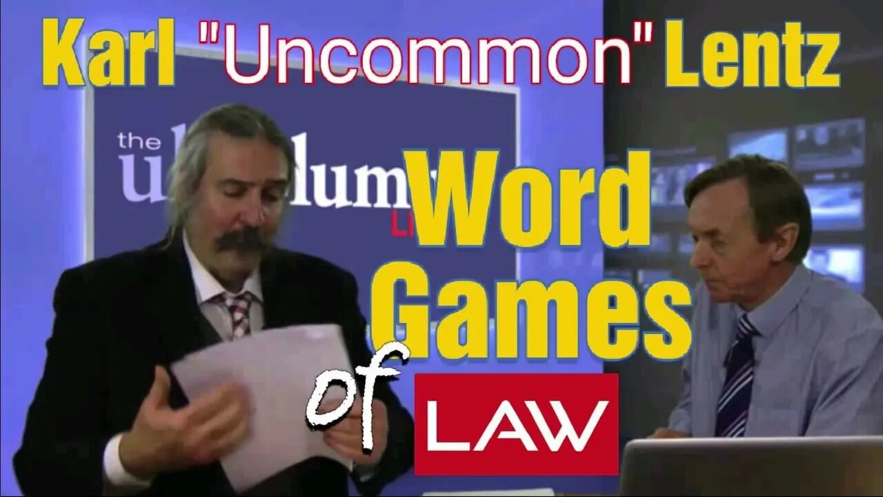 Simple Meaning of Common Law and the Word Games of Law