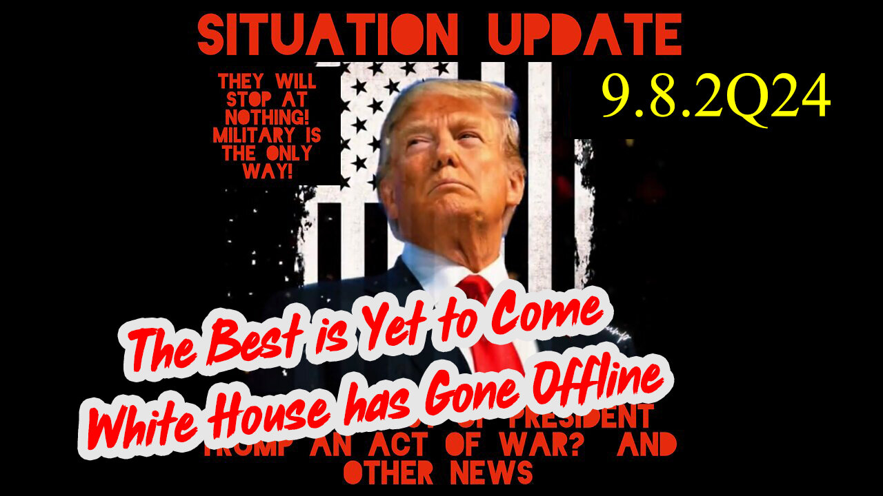 Situation Update 9/8/24: Preparing for Civil Unrest - Get Ready!