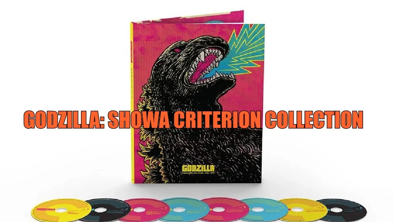 GODZILLA: SHOWA CRITERION COLLECTION (Blu-Ray Collection) & Boxed Goji62 NECA TOYS Figure