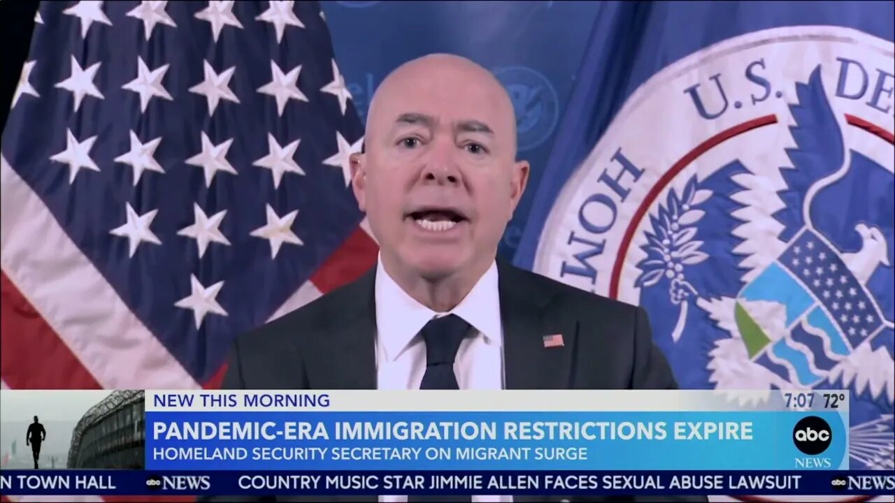 DHS Sec. Mayorkas Claims The Border Crisis Was Unavoidable: "Cannot Control the Movement Of People"