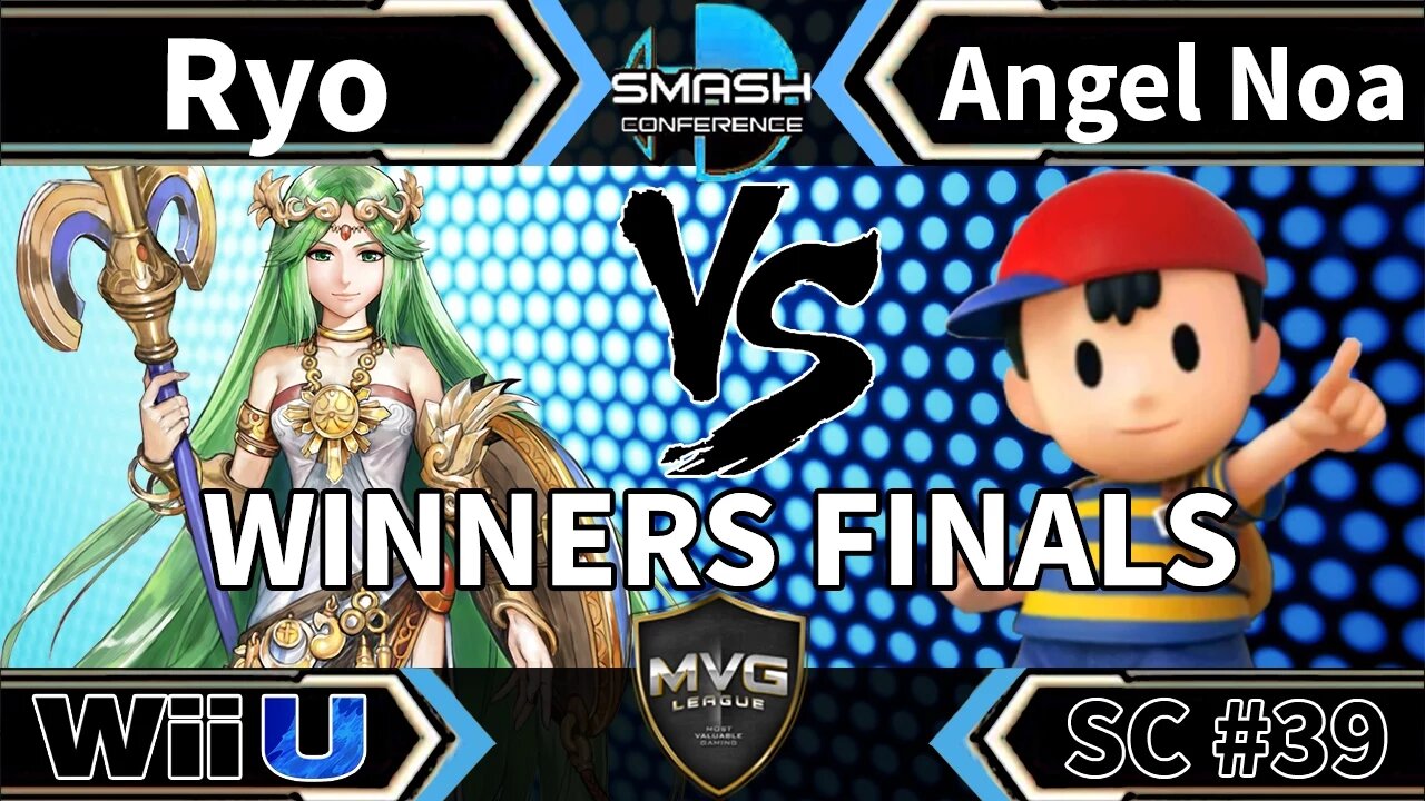 MVG|Ryo (Ike & Palutena) vs. Angel Noa (Ness) - SSB4 Winners Finals - Smash Conference 39
