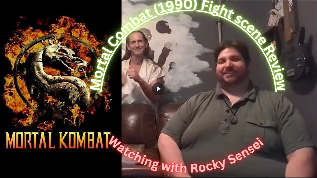 Big Boss Fight in Mortal Kombat Movie Review Watching with Rocky Sensei