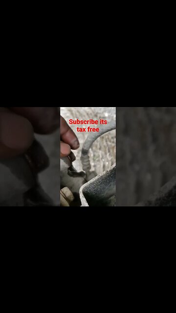 stupid design for brake hose #canada #cars