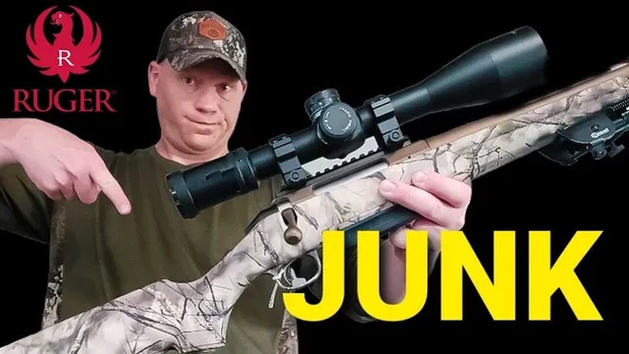 This Ruger American is JUNK...