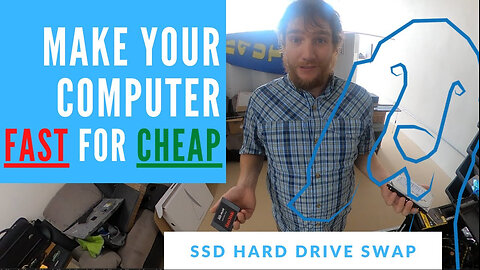 Best *Cheap* Computer Speed Boost - SSD Hard Drive Swap