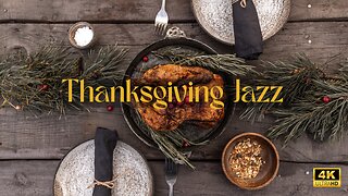 Thanksgiving Ambient Music | 2 hour Holiday Soft jazz | Soothing Ambience