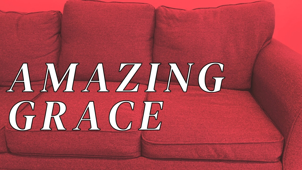 AMAZING GRACE / / Acoustic Cover by Derek Charles Johnson / / Lyric Video