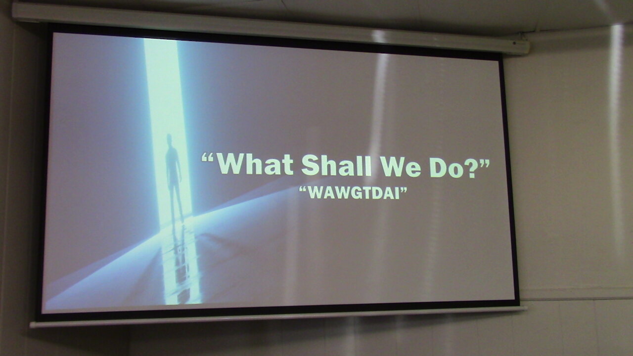 12-26-2021 "What Shall We Do?"