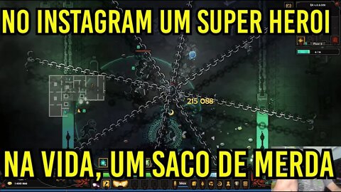 Heroi no Instagram ! Na Mundo Real Um Saco De Merda !