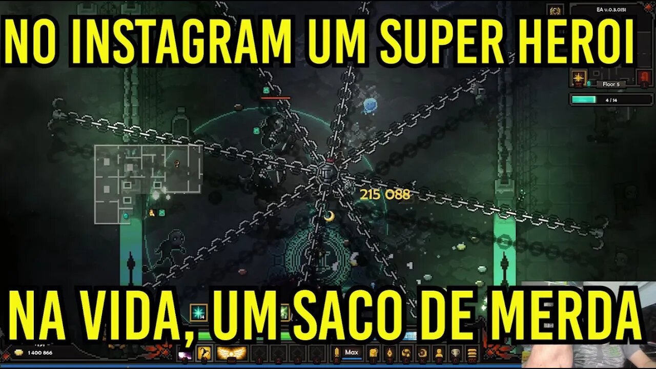 Heroi no Instagram ! Na Mundo Real Um Saco De Merda !