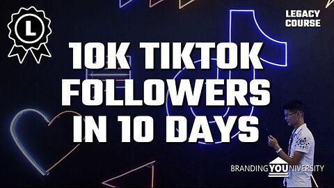 How To Get 10K TikTok Followers in 10 Days!
