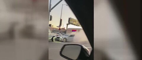 National: Road rage caught on camera in Los Angeles