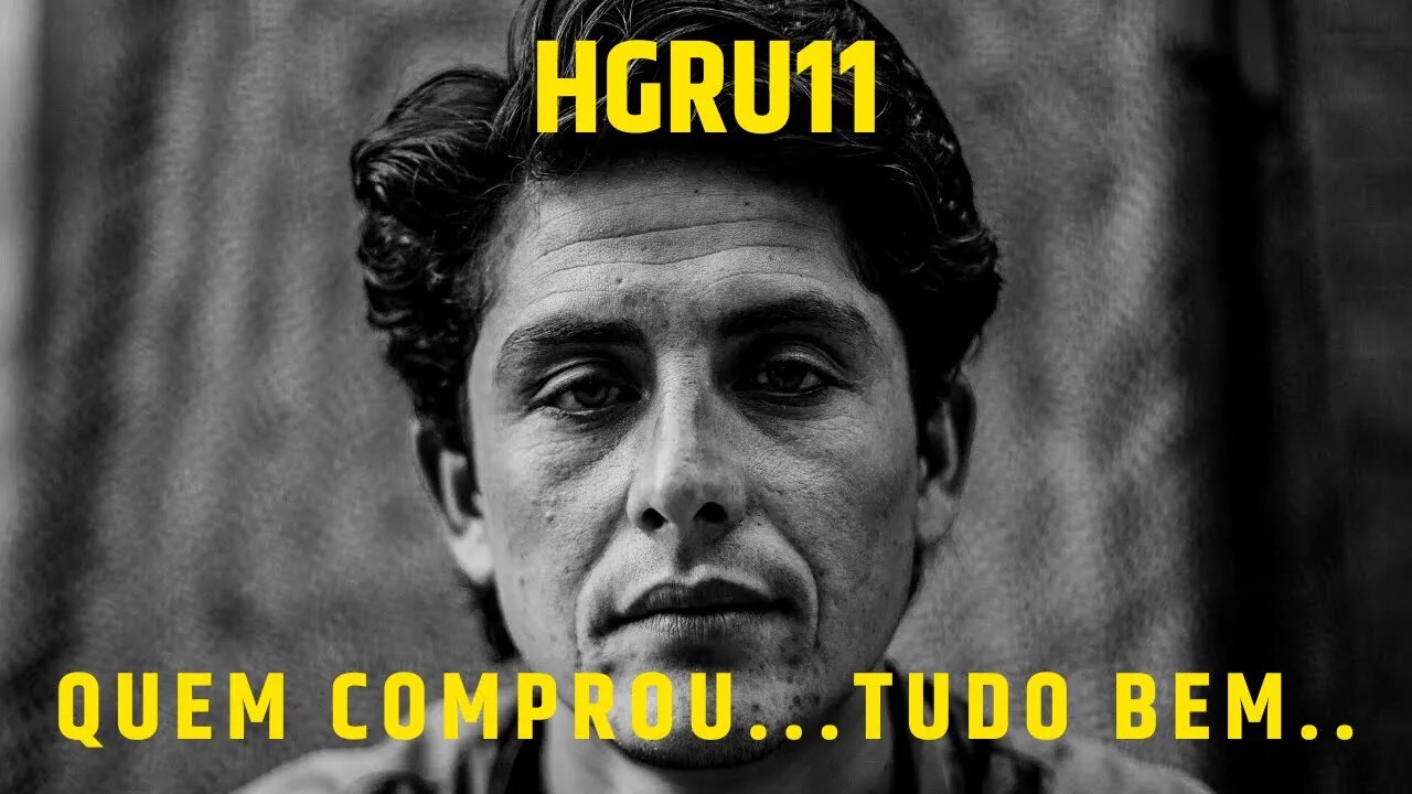 #hgru11 o senhor que comprou o imóvel não se ofenda .....